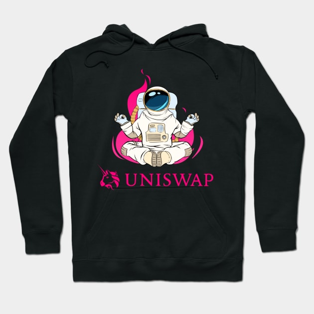 Uniswap UNI coin Crypto coin Crytopcurrency Hoodie by JayD World